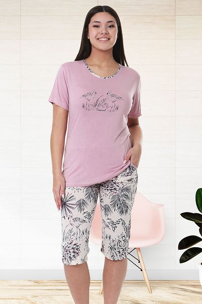 Bella Linda Women's Bermuda Pajama Set
