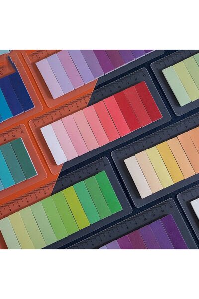 sibga tasarım Renkli Postit Post-it Post It. Kitap Ayracı Ayraç Sticker Not Kağıdı Kağıt Postit 150 Yaprak
