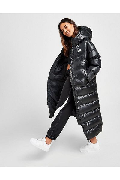 Nike Nike Women's Black Casual Parka - W Nsw Tf City Hd DH4081-010 my style sports