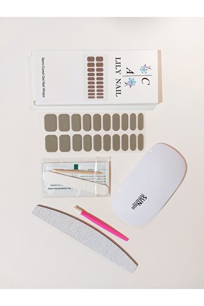 Lily Nail Kalıcı Oje / 3d Jel Tırnak Full Set Tırnak Bakım Yağı