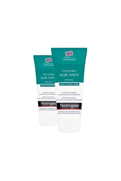 Neutrogena ® Norwegian Formula Fast Absorbing Foot Cream 100 Ml X 2