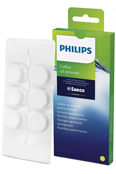 Philips Espresso Makinası Bakım Kiti Kireç Çözücü, Yağ Çözücü, Su Filtresi