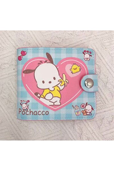 synshop Sanrio Kuromi Cinnamoroll My Melody Pochacco Leather Gift Wallet Card...