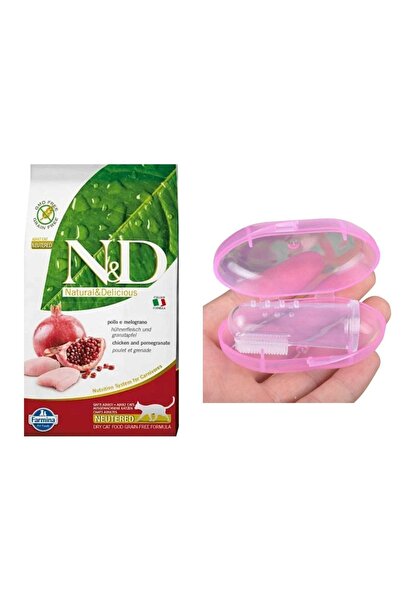 N&D Premier Tahılsız Tavuklu Ve Narlı Kısırlaştırılmış Kuru Kedi Maması 1,5 K...