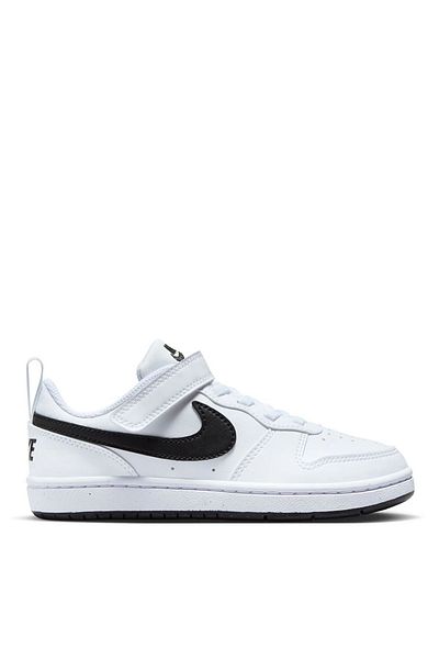 Nike White Boy's Walking Shoes DV5457-104 COURT BOROUGH LOW RECRAF