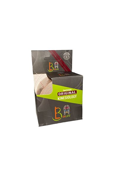 BekLife Face Tape Yüz Bölgesi Yüz Yogası Için Cotton Kinesio Tape Ağrı Sporcu Kinezyo Bandı 5cmx5mt