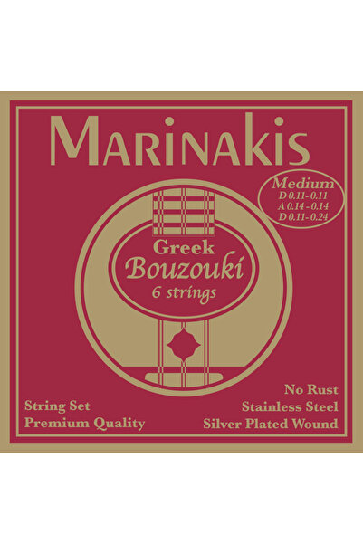 Buzuki 6 telli Medium Tension