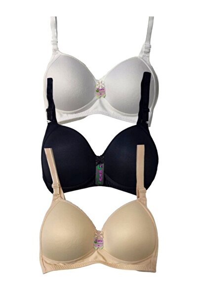 BEYAZTOPTAN حمالة صدر معززة خالية من الأسلاك