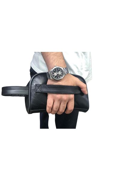 Sir Cliffson Men's Genuine Leather Handbag