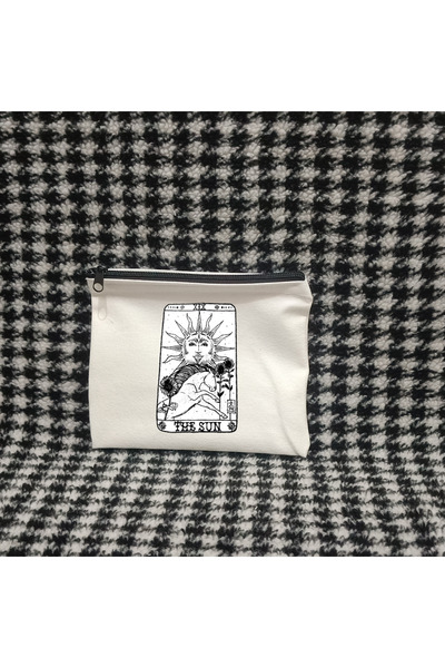 Boom town The Sun Makeup Bag Wallet Pen Holder Τσάντα χειρός υφασμάτινη τσάντα