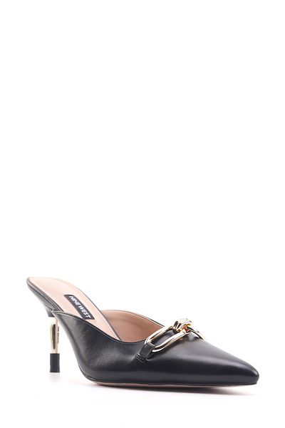 Nine West Albury 4Fx Black Women's Heeled Slippers