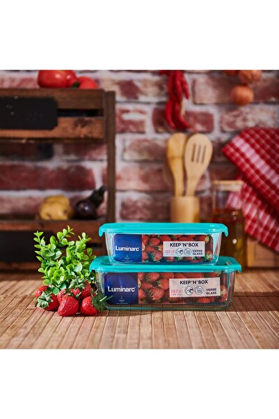 Luminarc Keep N Box Dikdörtgen Saklama Kabı - 1970 ml