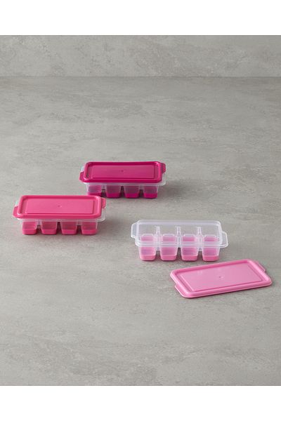 Berghoff Pink Posuda Plastic Ice Mold