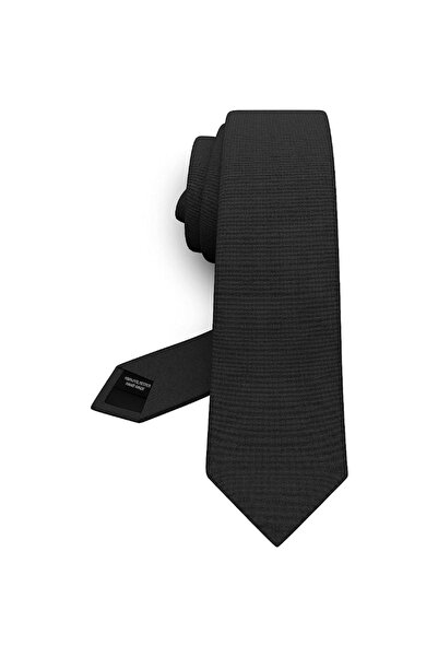 Hapşuruk Premium Erkek Kravat Siyah Slim Beden 2.35" (İNÇ)