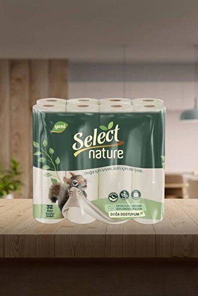Select Nature Doğal ve Organik Tuvalet Kağıdı 32 Adet