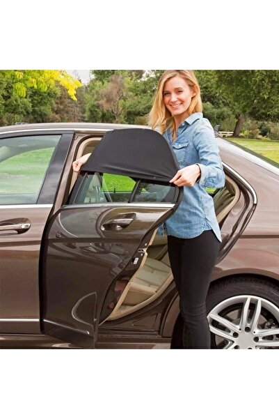 RS AUTO AKSESUAR 1 buc. Cortina neagră pentru geam lateral pentru mașină, par...