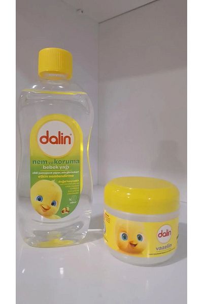 Dalin 300ml Baby Oil - Mlinem Protection + 100ml Classic Vaseline