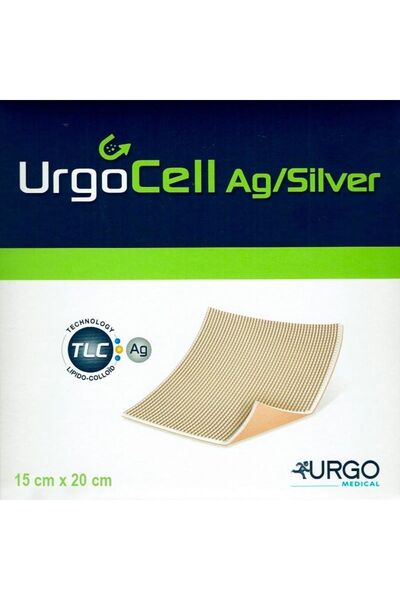 Urgo -cell Ag/ Silver-gümüşlü Yara Örtüsü 15x20cm X 1 Adet