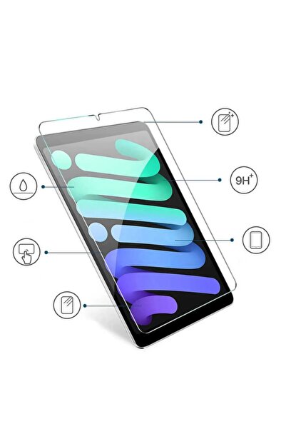ebulduk واقي شاشة زجاجي مقوى متوافق مع أجهزة iPad Mini 6/7 - الجيل