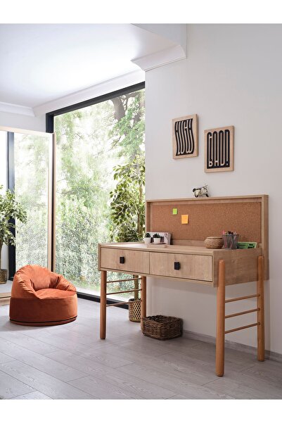 GRAZIAHOME Çalışma Masası Genç Odası ve Çalışma Odası için Modern Kullanışlı Masa