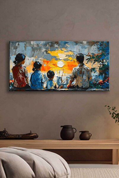 Voovart My Family Dekoratif Kanvas Tablo -VOOV2730