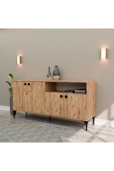 Mezza 1640 Artemıs 160 Lık Modern Konsol Atlantik Çam