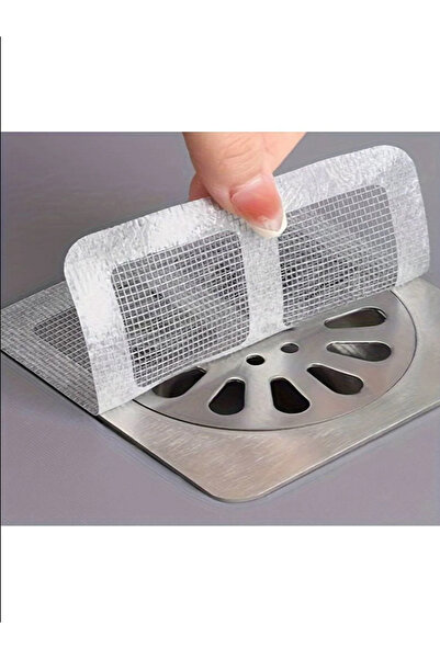 Genel Markalar 10 ADET Pratik Banyo Gider Süzgeci Saç Yakalayıcı Süzgeç Banyo...