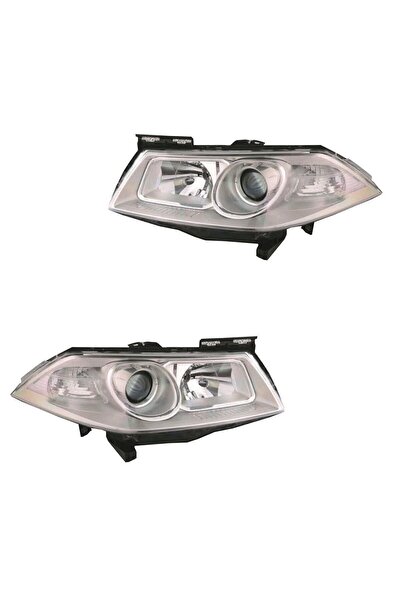 AYFAR Renault Megane 2 Sağ-sol Far Mercekli Uyumlu  MOTORLU H7 H1 2005-2010 (Motorlu)