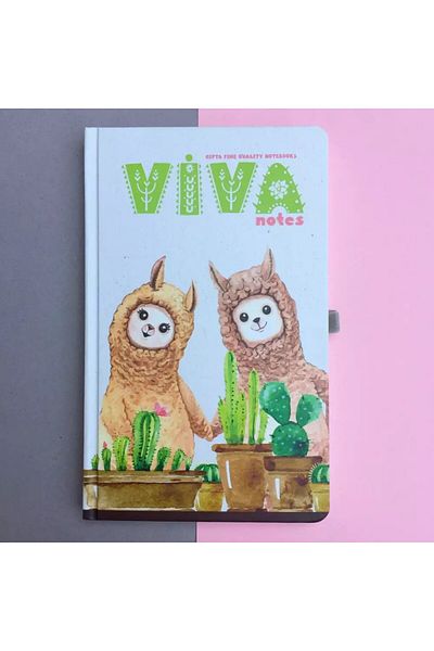 Gıpta 120 Sheets Lined Viva Notes Notebook - Hard Cover, 13x21