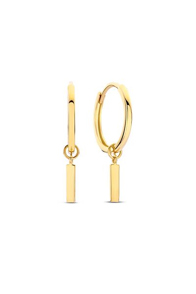 Isabel Bernard Beloro Jewels Della Spiga Esta 9 Karat Gold-Creolen (9,5 mm) BO 360068