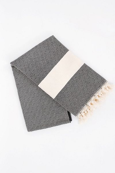MODELHOME Loincloth (DIAMOND-HIRINGBONE AND STRAY PATTERNED) 100% Cotton Bath, Beach and Decoration Towel