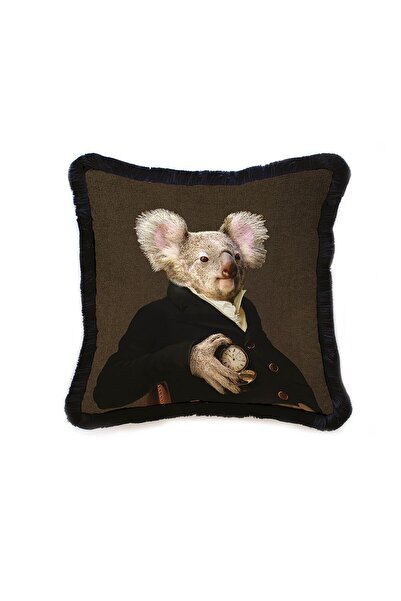 Adawall Mr. Koala Velvet Pillow/Cushion (Filler Bead Fiber International Wash...