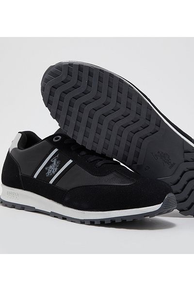 U.S. Polo Assn. 3M BRODY 3FX Black Men's Sneakers