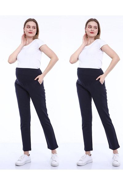 LİYACA Pantaloni de trening de maternitate - Design Lycra