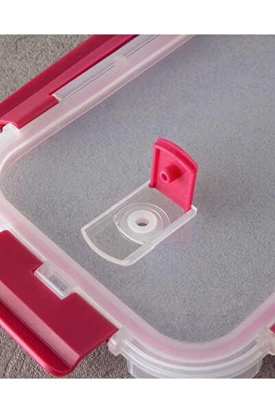 English Home Lock&Fresh Glass Storage Container Pink