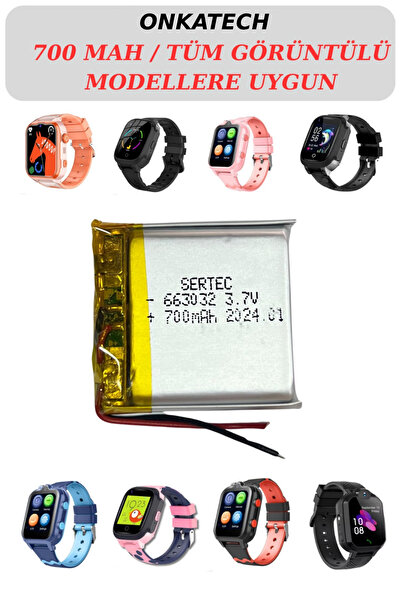 Genel Markalar Görüntülü Görüşmeli Modellere Uygun 700 Mah 3.7V  2024 Üretiml...