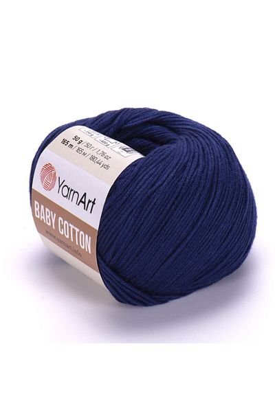 Yarnart Baby Cotton - Baby Hand Knitting νήμα Navy Blue-459