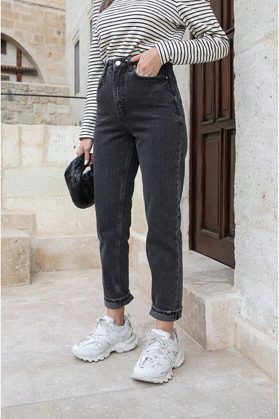 DRC trend High Waist Smoked Jeans - Soft Touch and Comfortable Fit