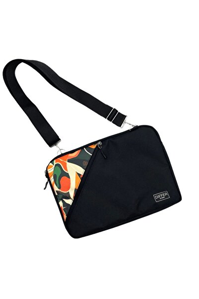 Differ Studio 13-14'' Inch Orange Leaf Pattern Water Repellent/hanging/laptop/macbook/notebook/case/bag