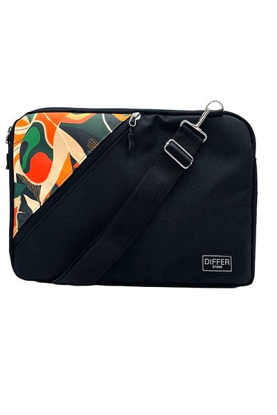 Differ Studio 13-14'' Inch Orange Leaf Pattern Water Repellent/hanging/laptop/macbook/notebook/case/bag