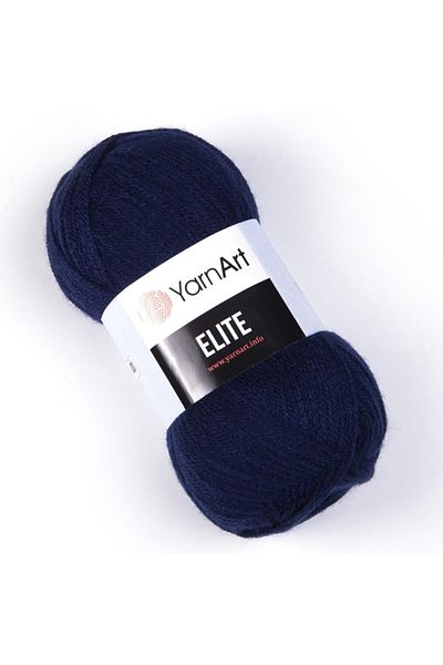 Yarnart Elite - Χειροποίητο Πλεκτό Νήμα Navy Blue-227