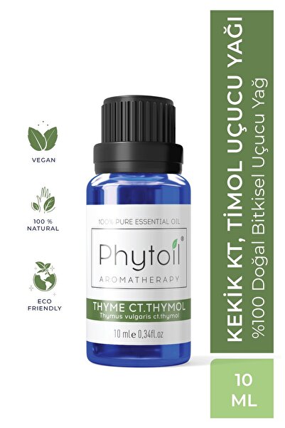 phytoil Organik Kekik KT Timol Uçucu Yağı – Thyme CT Thymol %100 Saf ve Doğal...