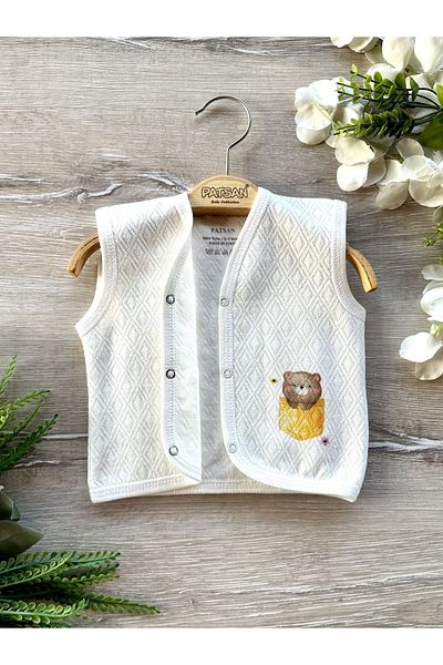 PATSAN Quilted Seasonal Baby Vest Bear