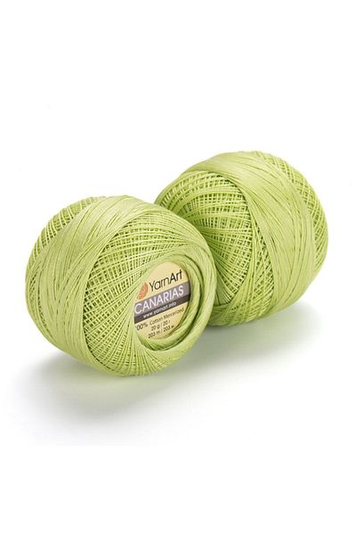 Yarnart Canarias - Mercerized Lace Νήμα Φιστίκι Πράσινο-5352
