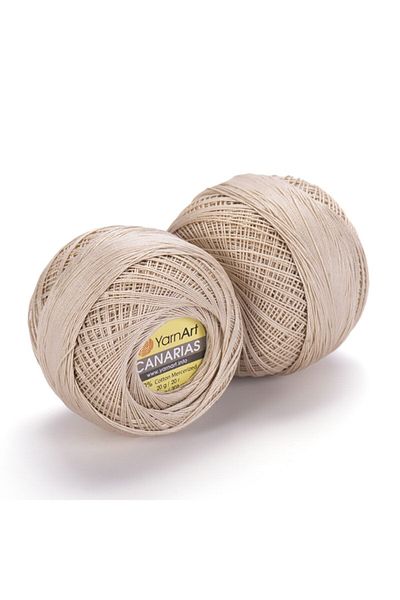 Yarnart Canarias - Mercerized Lace Νήμα Μπεζ-4660