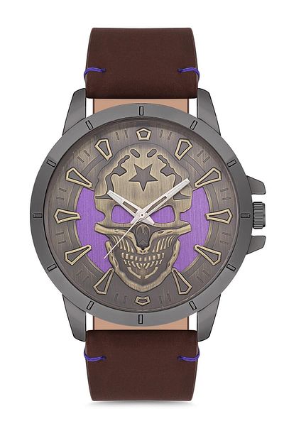 POLO Rucci 2204 Skeleton Patterned Men's Wristwatch with Strap
