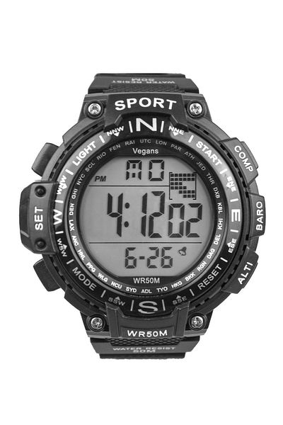 Vegans 352 Digital Men's Wristwatch