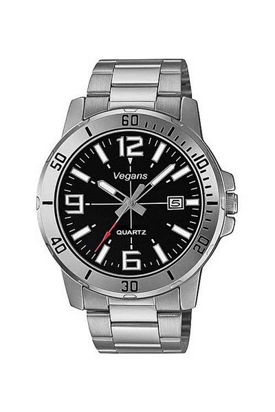Vegans 8050 Metal Men's Wrist Watch with Calendar