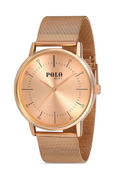POLO Rucci 21081 ساعة يد رجالية بسلك من القش