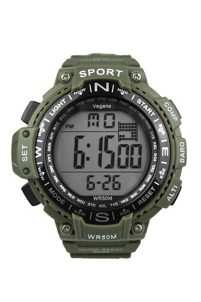 Vegans 352 Digital Men's Wristwatch